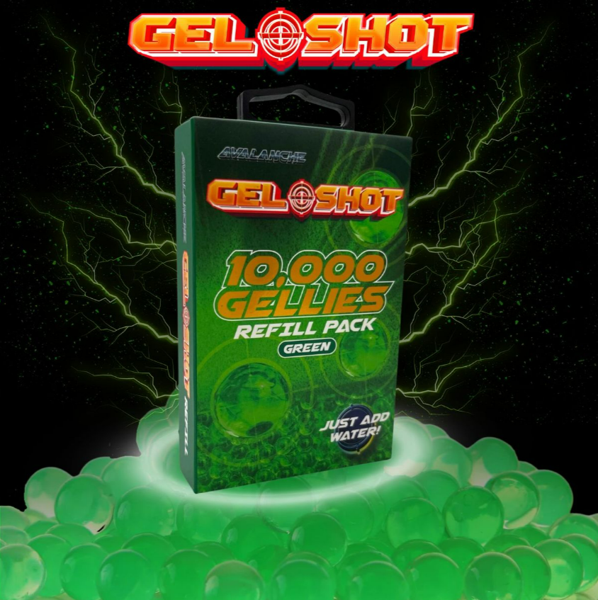GEL SHOT GELLIES REFILL PACK GREEN 10000s - NeonSales {{ shop.shopifyCountryName }}