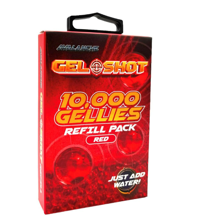 GEL SHOT GELLIES REFILL PACK RED 10000s - NeonSales {{ shop.shopifyCountryName }}