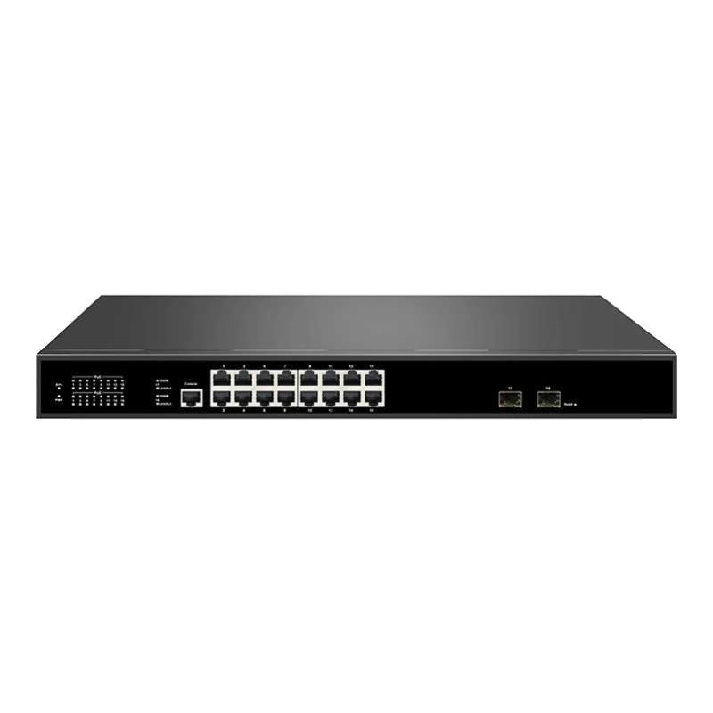 GENATA 16 PORT GIGABIT POE MANAGED PLUS 2 - NeonSales {{ shop.shopifyCountryName }}