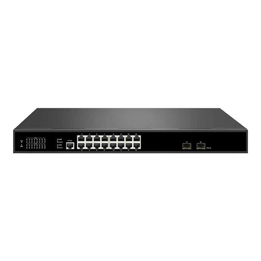 GENATA 16 PORT GIGABIT POE MANAGED PLUS 2 - NeonSales {{ shop.shopifyCountryName }}