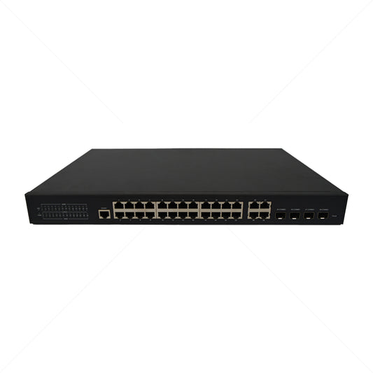 GENATA 24 PORT GIGABIT POE MANAGED PLUS 4 - NeonSales {{ shop.shopifyCountryName }}