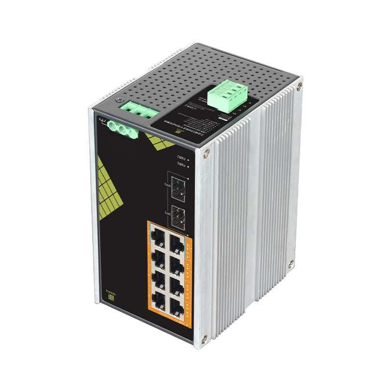 GENATA 8 PORT GIGABIT POE INDUSTRIAL PLUS - NeonSales {{ shop.shopifyCountryName }}