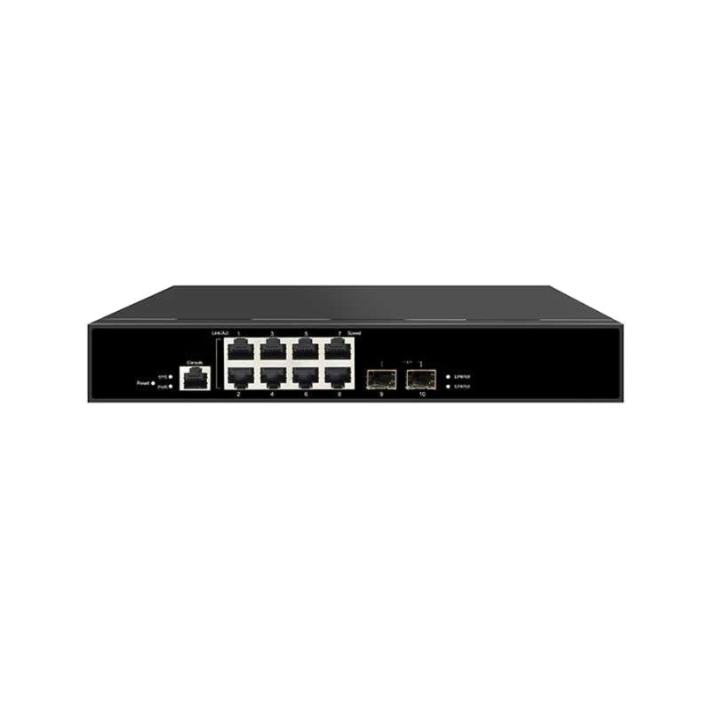 GENATA 8 PORT GIGABIT POE MANAGED PLUS 2 - NeonSales {{ shop.shopifyCountryName }}