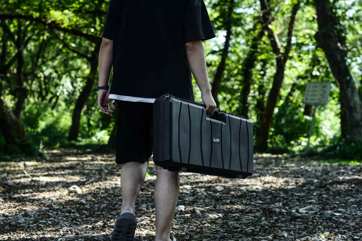 GLARY SINGLE AR CASE 36" - BLACK - NeonSales {{ shop.shopifyCountryName }}