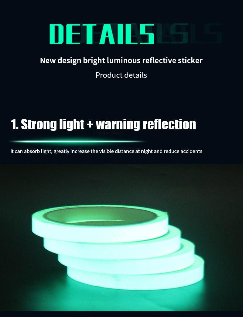 GLOW-IN-THE-DARK ADHESIVE TAPE, 10X1000MM - NeonSales South Africa