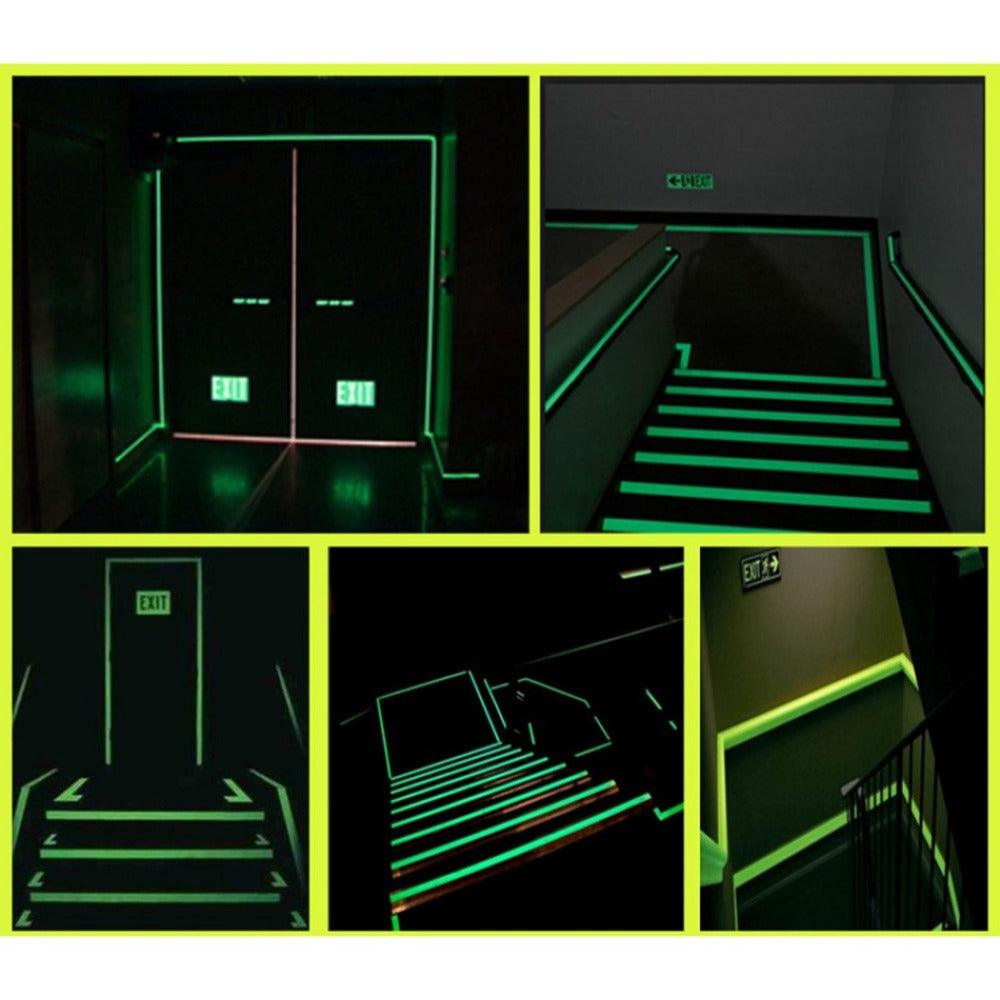 GLOW-IN-THE-DARK ADHESIVE TAPE, 10X1000MM - NeonSales South Africa