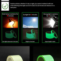 GLOW-IN-THE-DARK ADHESIVE TAPE, 20X1000MM - NeonSales {{ shop.shopifyCountryName }}