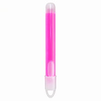 Pink 8cm glow stick front view