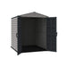 Cosmoplast YardMate Plus 5x8ft Vinyl Storage Shed