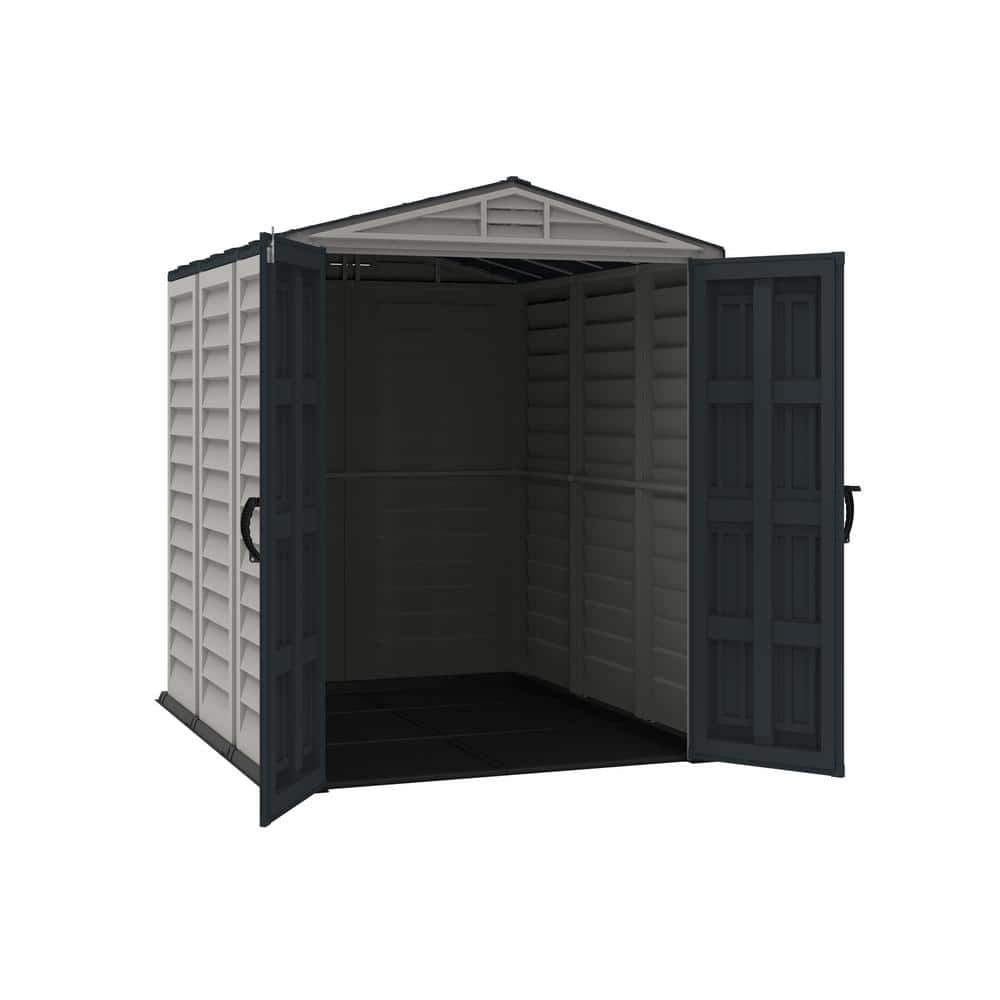 Cosmoplast YardMate Plus 5x8ft Vinyl Storage Shed