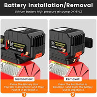 GX E-L2 18V/220V PCP COMPRESSOR WITH BATTERY - NeonSales {{ shop.shopifyCountryName }}