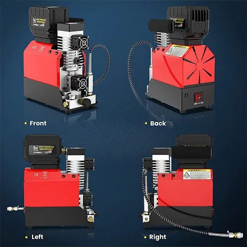 GX E-L2 18V/220V PCP COMPRESSOR WITH BATTERY - NeonSales South Africa