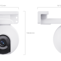 EZVIZ H8X WI-FI PT CAMERA COLORFULL 2K