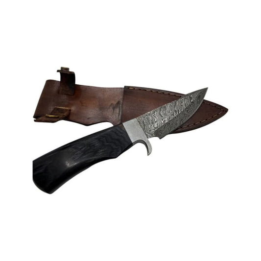 HANDMADE DAMASCUS STEEL KNIFE - 100MM BLADE