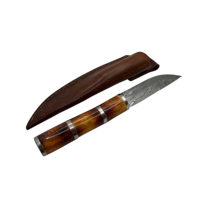 HANDMADE DAMASCUS KNIFE 110MM - STYLE B - NeonSales {{ shop.shopifyCountryName }}