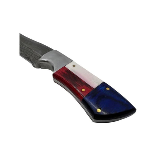 HANDMADE DAMASCUS KNIFE 120MM - STYLE D