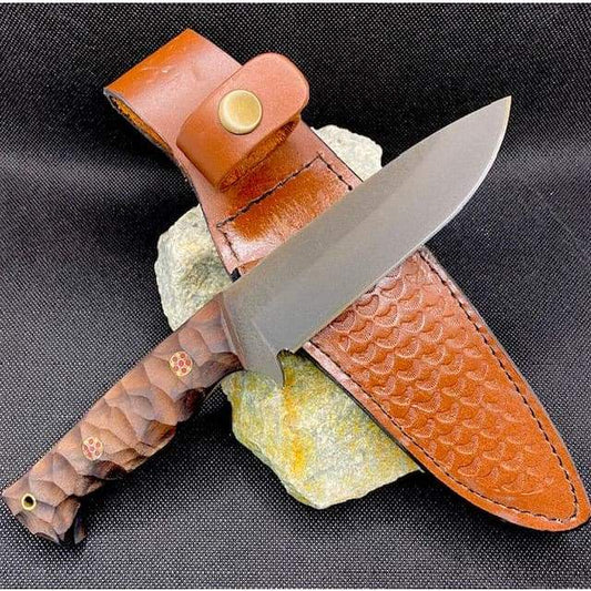 HANDMADE TURKISH KNIFE 23CM LEATHER - 628