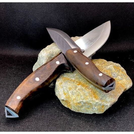 HANDMADE TURKISH KNIFE SET FATHER SON LEATHER