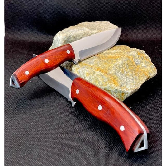 HANDMADE TURKISH KNIFE SET FATHER SON LEATHER
