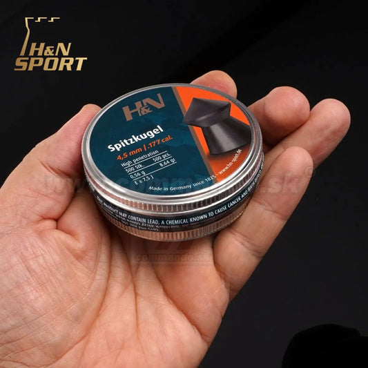 H&N 4.5MM SPITZKUGEL 8.64GR - 500's - NeonSales {{ shop.shopifyCountryName }}