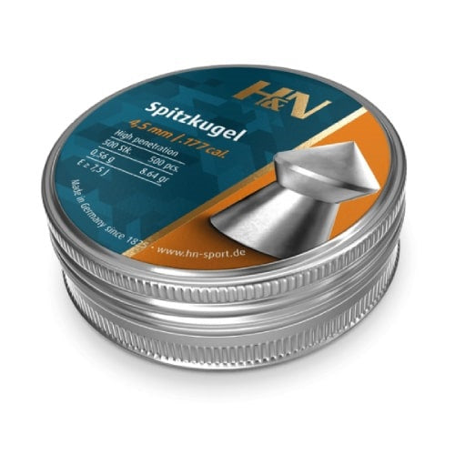 H&N 4.5MM SPITZKUGEL 8.64GR - 500's - NeonSales {{ shop.shopifyCountryName }}