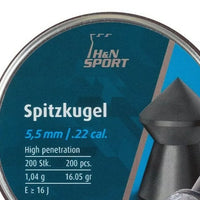 H&N 5.5MM SPITZKUGEL 16.05GR - 200's - NeonSales {{ shop.shopifyCountryName }}