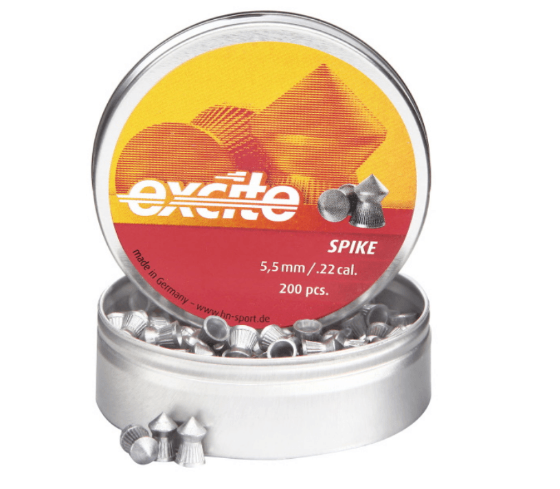 H&N EXCITE SPIKE .22 (5.50MM) 15.74GR - 200'S - NeonSales {{ shop.shopifyCountryName }}