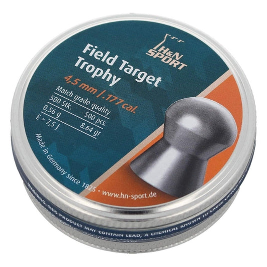 H&N FIELD TARGET TROPHY 8.64GR 4.5MM - 500'S - NeonSales {{ shop.shopifyCountryName }}