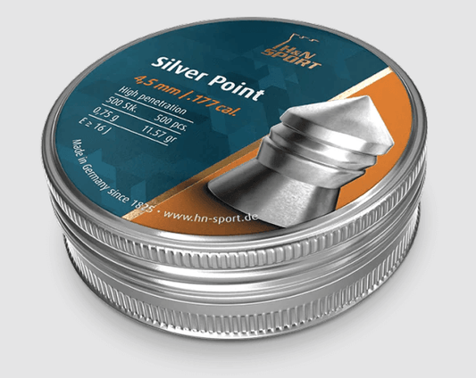 H&N SILVER POINT .177, 11.57GR - 500's - NeonSales {{ shop.shopifyCountryName }}