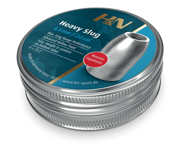 H&N SLUG HP HEAVY .217 34GR - 150's - NeonSales {{ shop.shopifyCountryName }}