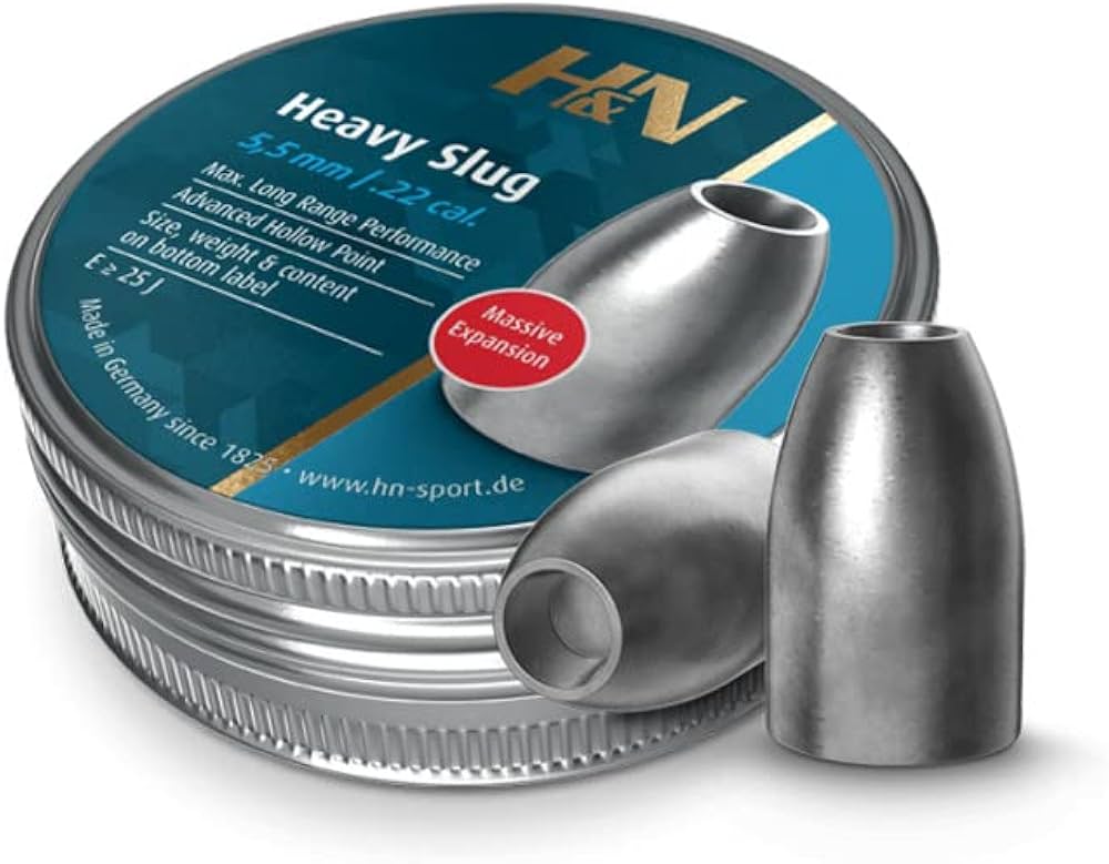 H&N SLUG HP HEAVY .217 38GR - 120's - NeonSales {{ shop.shopifyCountryName }}