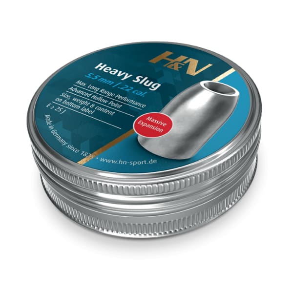 H&N SLUG HP HEAVY .218 40GR - 120's - NeonSales {{ shop.shopifyCountryName }}