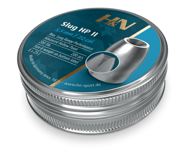 H&N SLUG HP II (25 GR) .218 - 200's - NeonSales {{ shop.shopifyCountryName }}