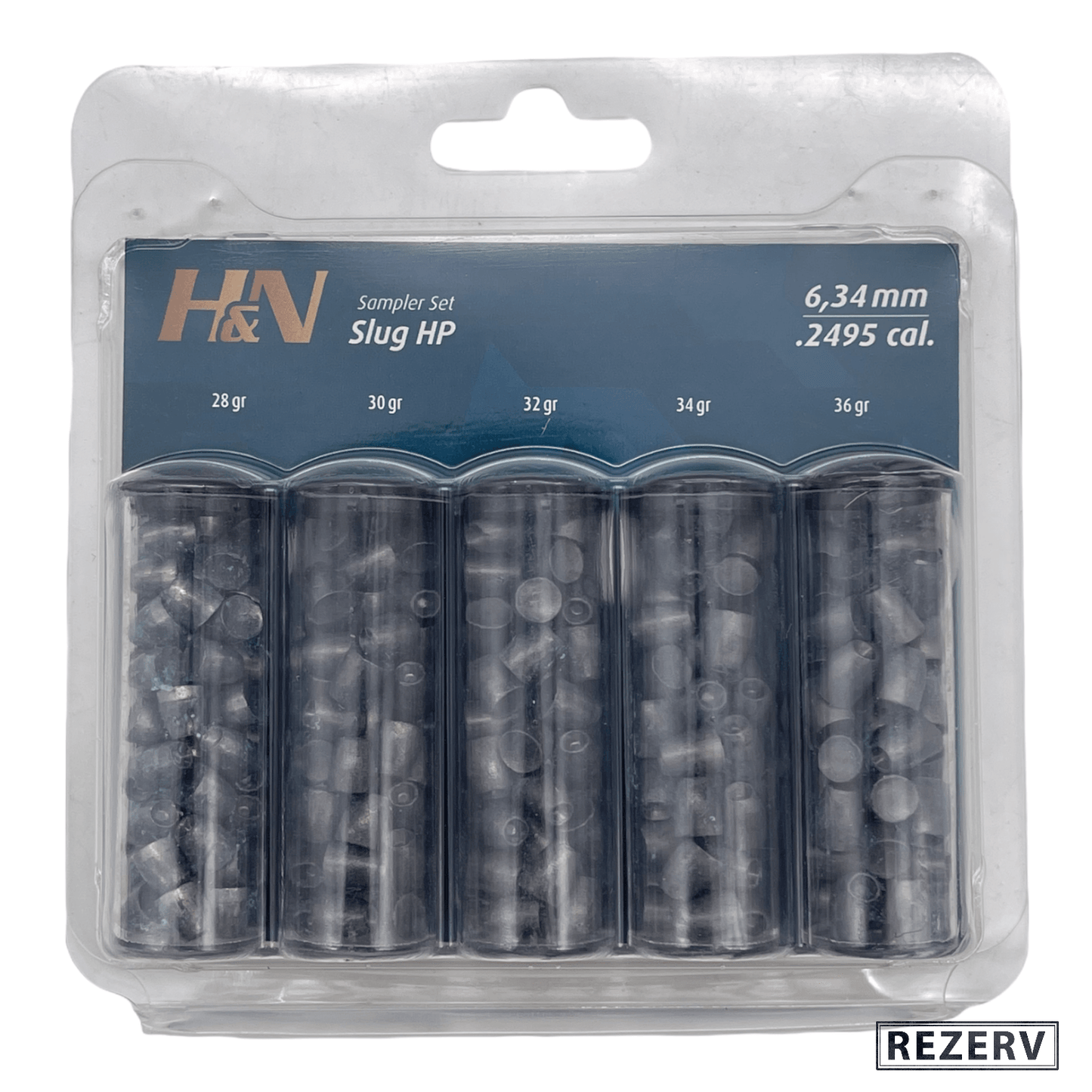 H&N SLUG HP SAMPLER PACK .249 (40's) - 5 VIALS - NeonSales {{ shop.shopifyCountryName }}