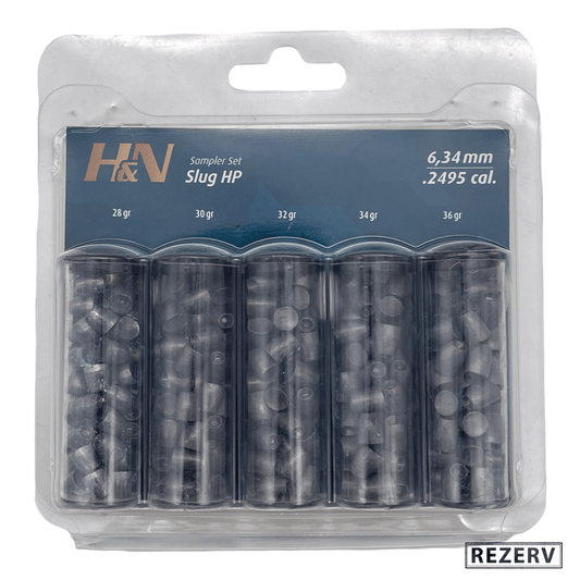 H&N SLUG HP SAMPLER PACK .249 (40's) - 5 VIALS - NeonSales {{ shop.shopifyCountryName }}