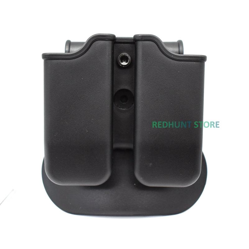 HARDSHELL DUAL MAGAZINE HOLDER W/ PADDLE - NeonSales {{ shop.shopifyCountryName }}