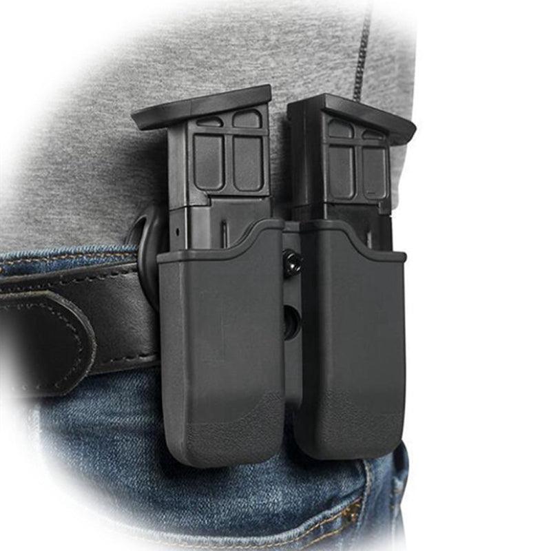 HARDSHELL DUAL MAGAZINE HOLDER W/ PADDLE - NeonSales {{ shop.shopifyCountryName }}