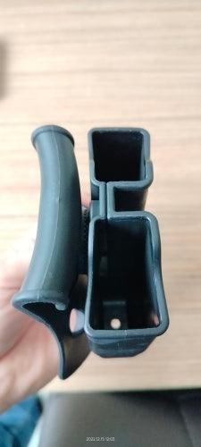 HARDSHELL DUAL MAGAZINE HOLDER W/ PADDLE - NeonSales {{ shop.shopifyCountryName }}