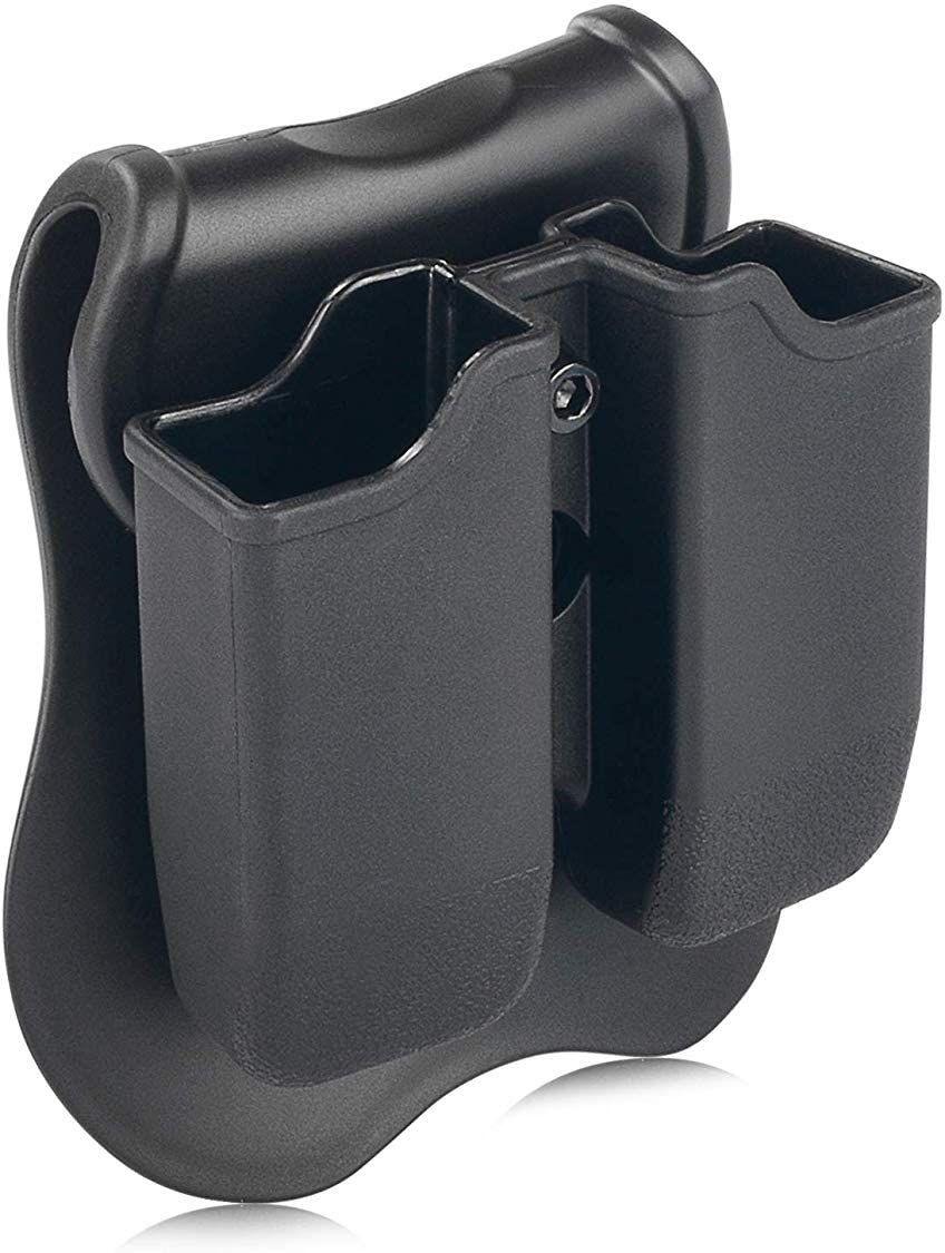 HARDSHELL DUAL MAGAZINE HOLDER W/ PADDLE - NeonSales South Africa