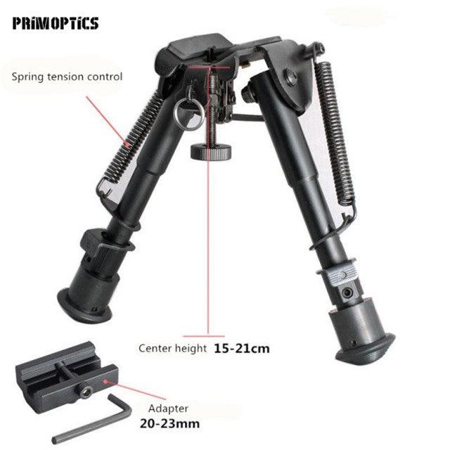 HARRIS MOUNTED BIPOD, 6 - 9" W/ PICATINNY ADAPTER - NeonSales {{ shop.shopifyCountryName }}