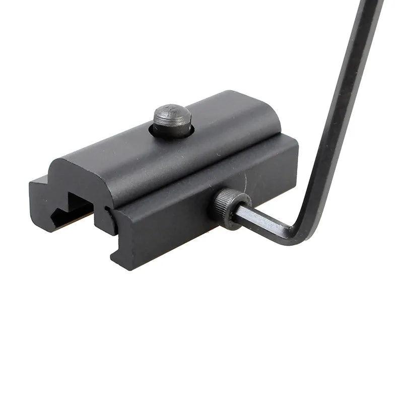 HARRIS MOUNTED BIPOD, 6 - 9" W/ PICATINNY ADAPTER - NeonSales {{ shop.shopifyCountryName }}