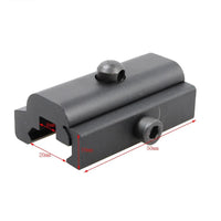 HARRIS MOUNTED BIPOD, 6 - 9" W/ PICATINNY ADAPTER - NeonSales {{ shop.shopifyCountryName }}