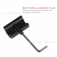 HARRIS MOUNTED BIPOD, 6 - 9" W/ PICATINNY ADAPTER - NeonSales {{ shop.shopifyCountryName }}