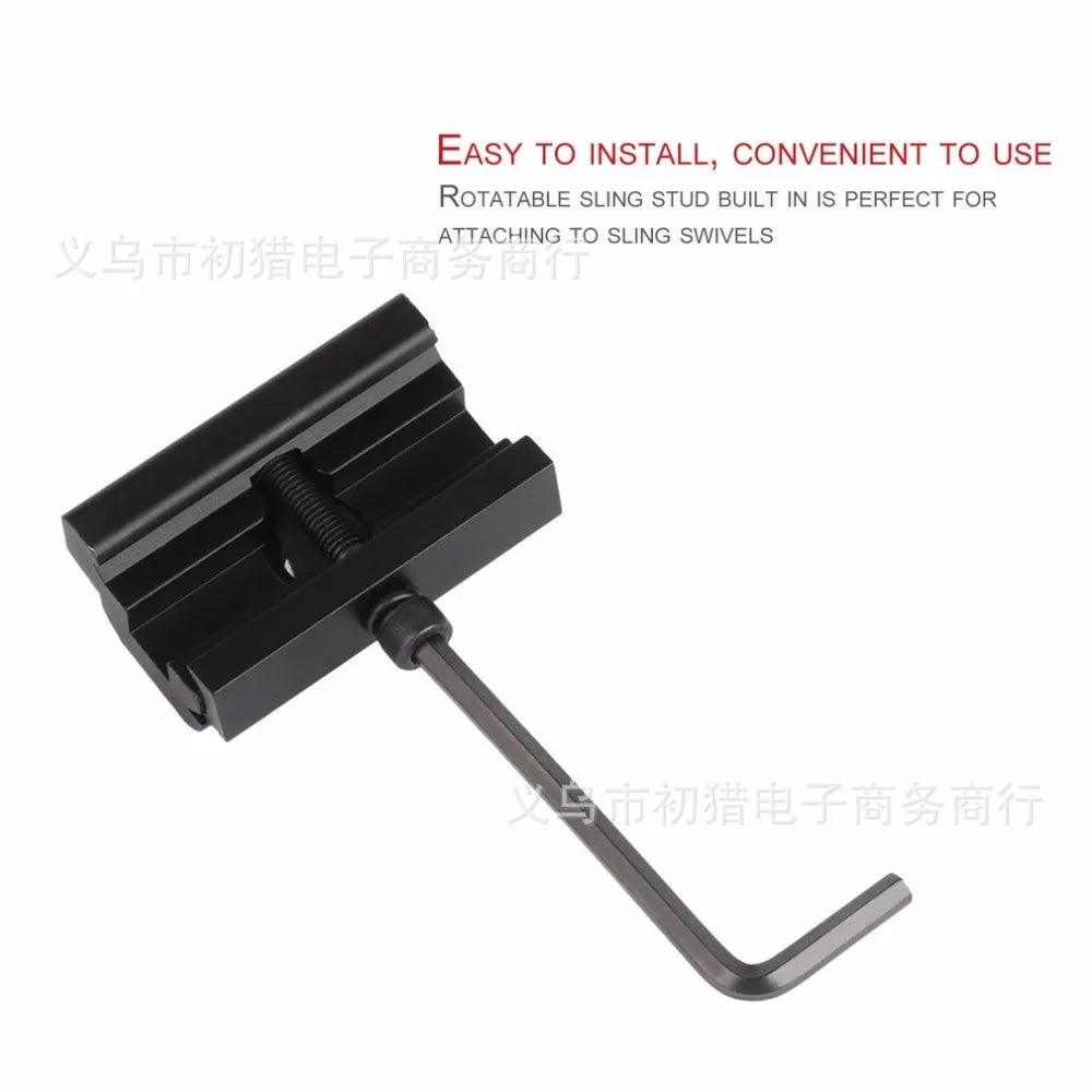 HARRIS MOUNTED BIPOD, 6 - 9" W/ PICATINNY ADAPTER - NeonSales {{ shop.shopifyCountryName }}