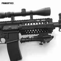 HARRIS MOUNTED BIPOD, 6 - 9" W/ PICATINNY ADAPTER - NeonSales {{ shop.shopifyCountryName }}