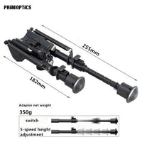 HARRIS MOUNTED BIPOD, 6 - 9" W/ PICATINNY ADAPTER - NeonSales {{ shop.shopifyCountryName }}