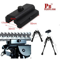 HARRIS MOUNTED BIPOD, 6 - 9" W/ PICATINNY ADAPTER - NeonSales {{ shop.shopifyCountryName }}
