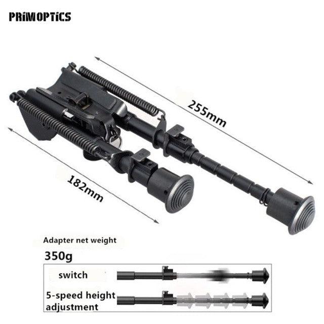HARRIS MOUNTED BIPOD, 6 - 9" W/ PICATINNY ADAPTER - NeonSales {{ shop.shopifyCountryName }}