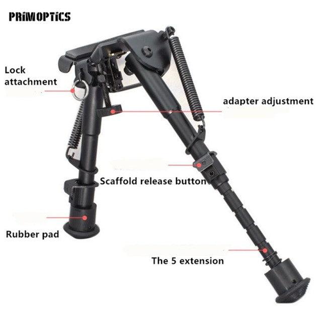 HARRIS MOUNTED BIPOD, 6 - 9" W/ PICATINNY ADAPTER - NeonSales South Africa