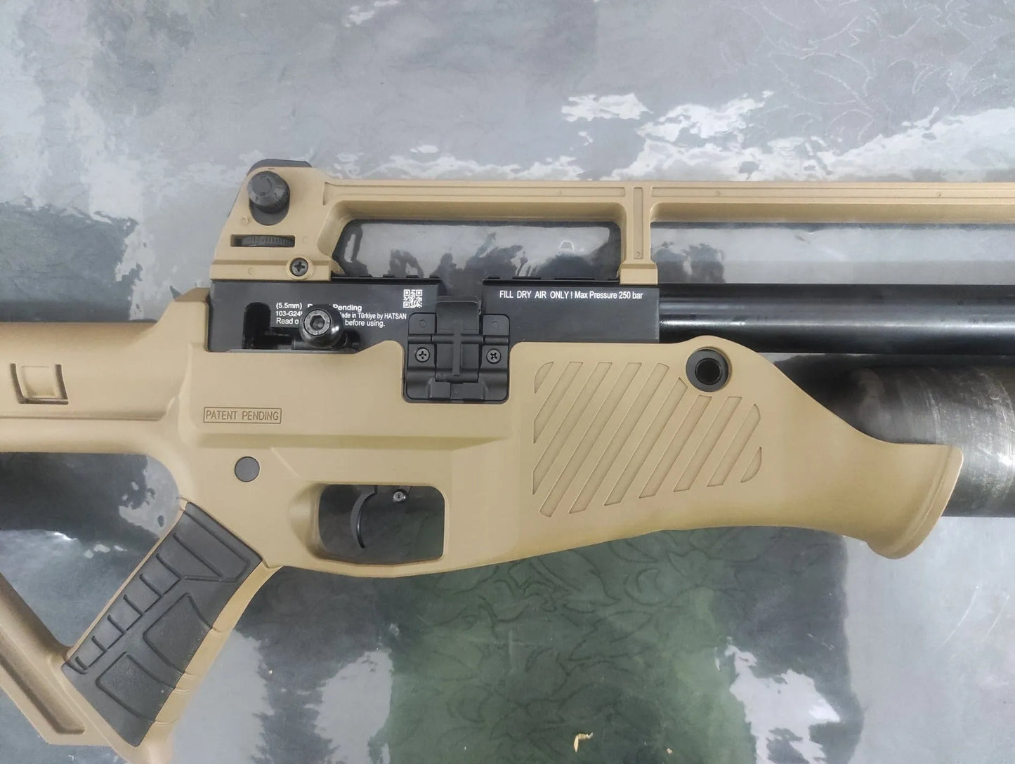 HATSAN BLITZ FDE FULL AUTO PCP RIFLE, .22 CAL - NeonSales {{ shop.shopifyCountryName }}